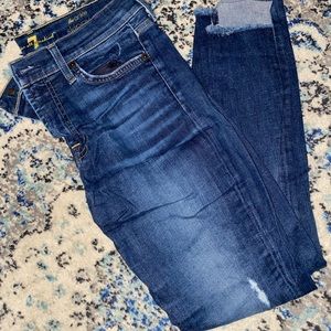 7 for all Mankind skinny jeans